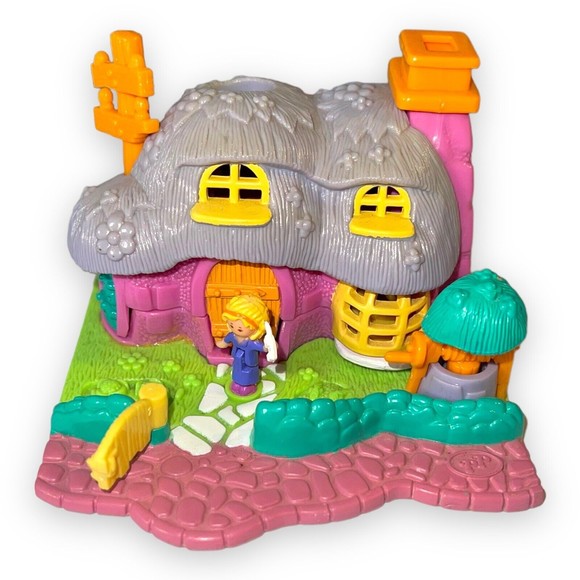Polly Pocket Other - Polly Pocket Rabbit House - Vintage BlueBird Toys 1994
